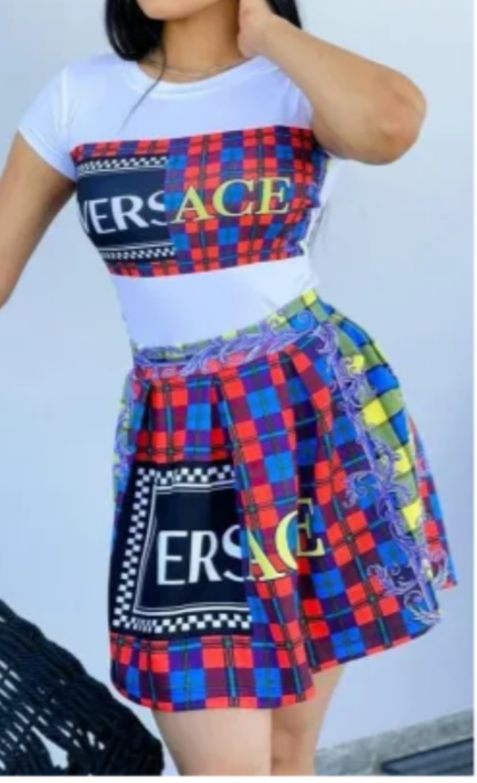 Multi color skirt